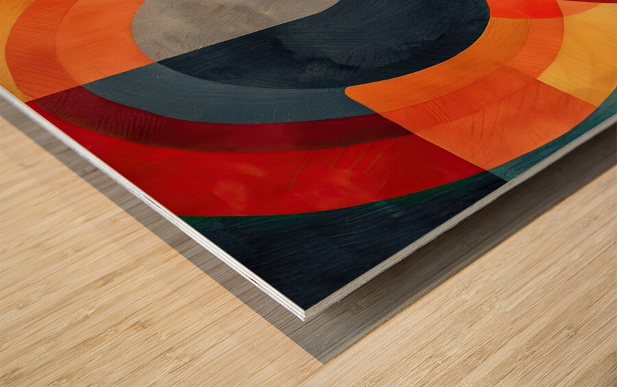 Chromatic Rhapsody K829NP 63 Wood print