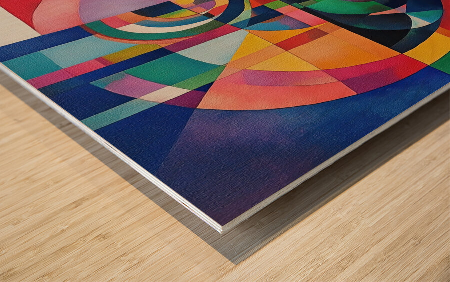 Chromatic Rhapsody K829PN 62 Wood print