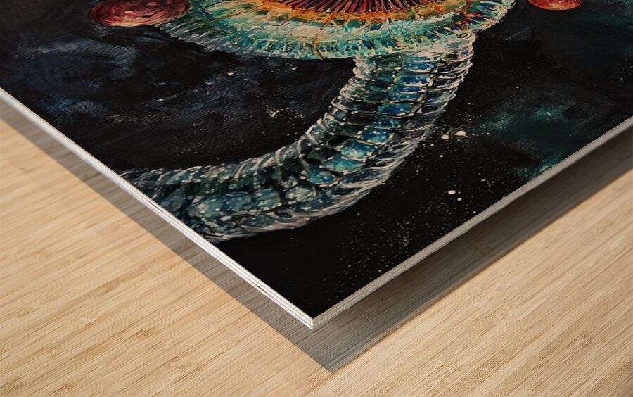 Cosmic Genesis 92HNP 62 Wood print