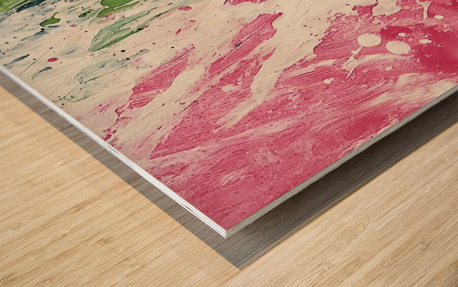 Cosmic River Flow H9P4Z2 45 Wood print