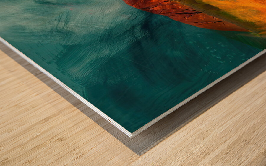 Crimson Heart of Oz 2P9H7N 60 Wood print