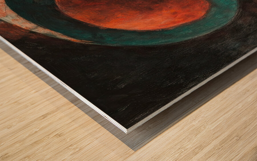 Crimson Halo N92H5B 55 Wood print