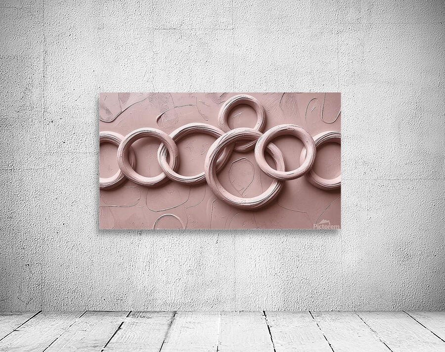 Monochromatic Loops Wall Preview