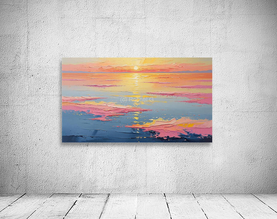 Pastel Sunset Wall Preview