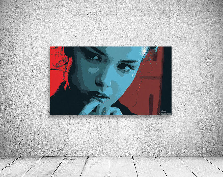 gigantic abstract composition dominating spatial Wall Preview