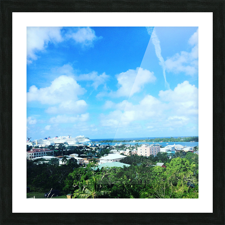 Cruise ship  Picture Frame print