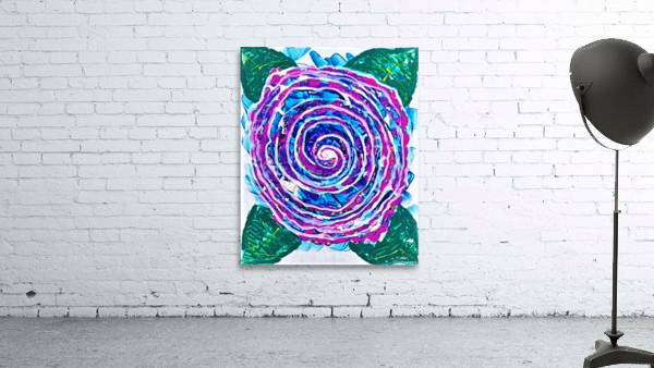Purple flower Wall Preview
