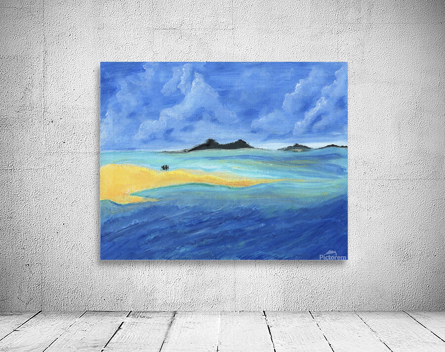 Beach Scene  Wall Preview