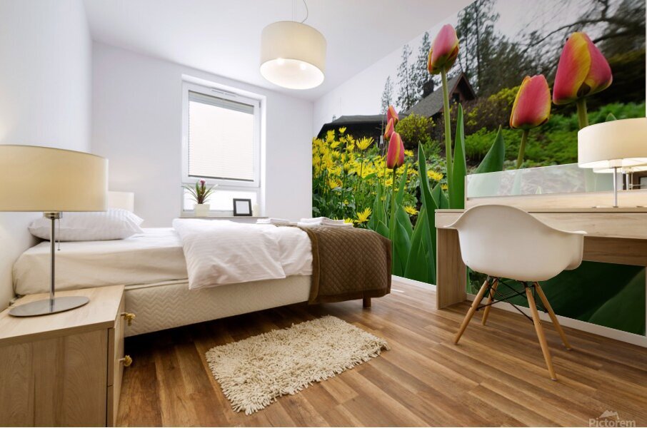 Flower Garden Mural print