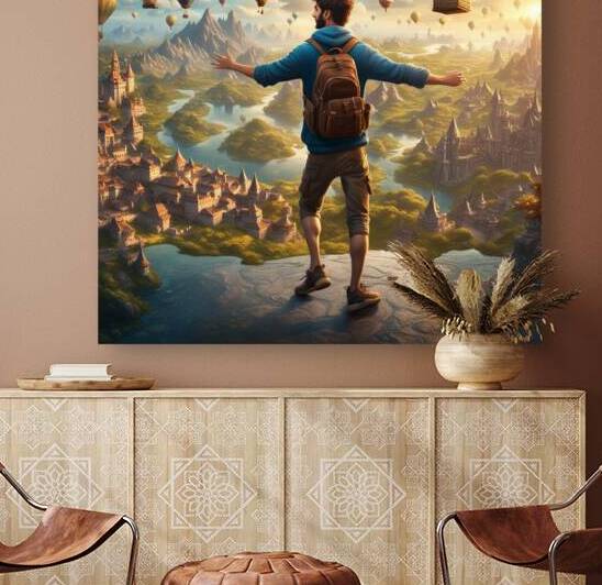 man in travel by Easy Solution
