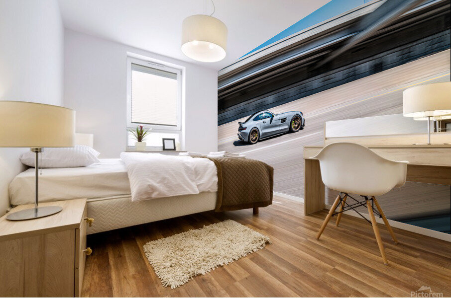 Lightspeed AMG GTS Mural print