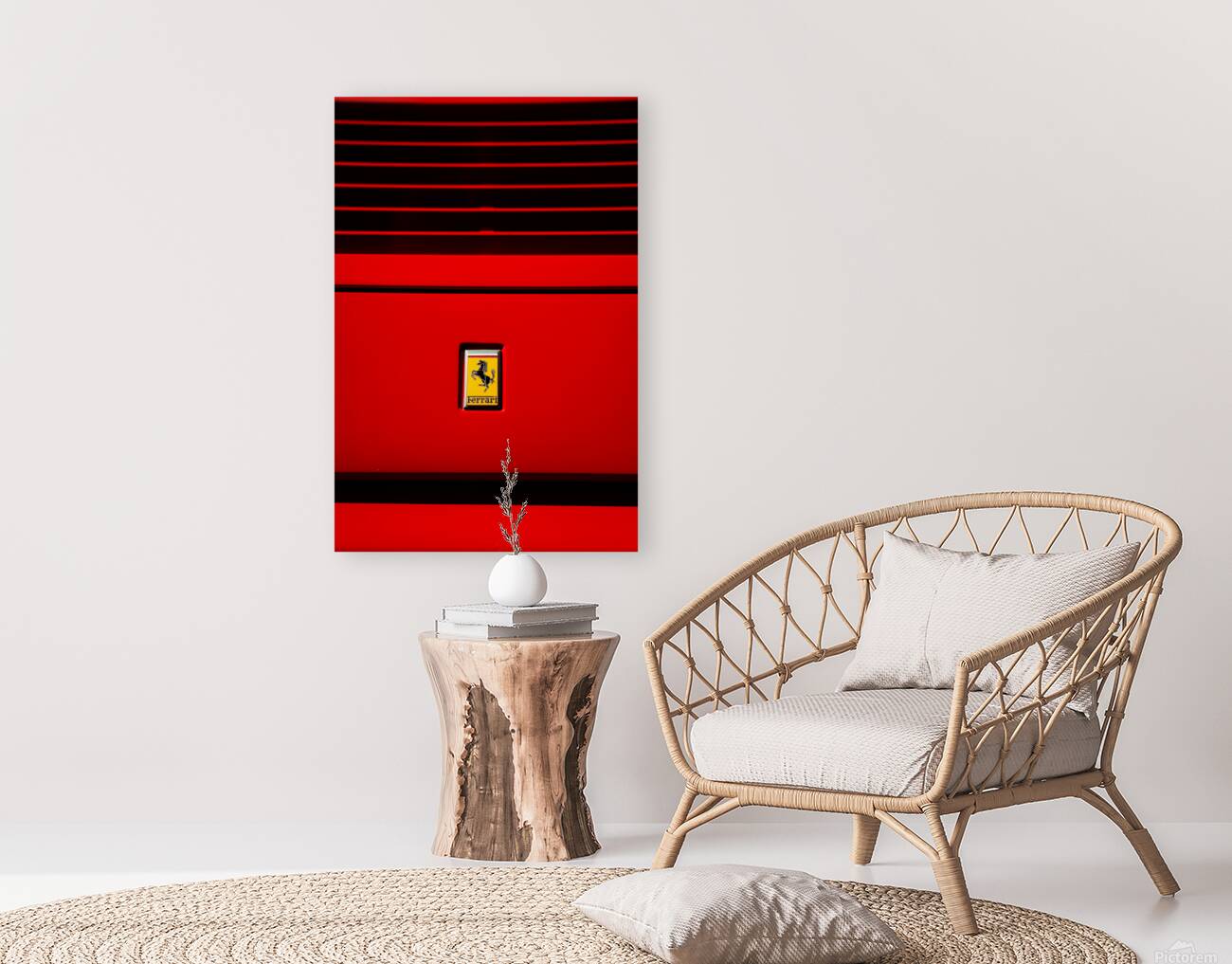 Abstract Ferrari 1 Reproduction