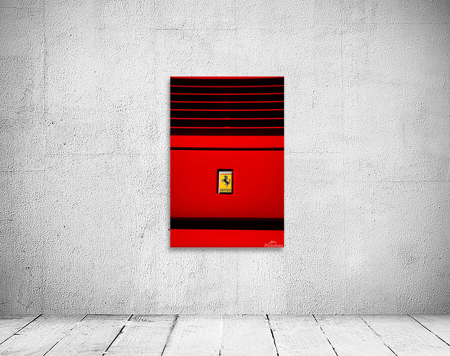 Abstract Ferrari 1 Wall Preview