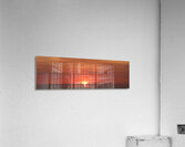 Red Dawn with Clouds  60.18 Acrylic Print