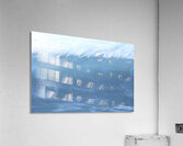 Blue Curl   36.24 Acrylic Print