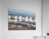 Brushed Waves  48.32 Acrylic Print