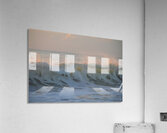 Pink Dawn Wave Spray  36.24 Acrylic Print