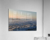 Pink Morning Wave  48.32 Acrylic Print