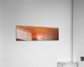 Red Dawn With Clouds  96.29 Acrylic Print