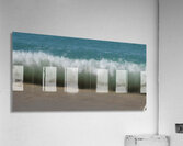 Aquamarine Florets 55.28 Acrylic Print