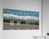 Aquamarine Florets 72.36 Acrylic Print