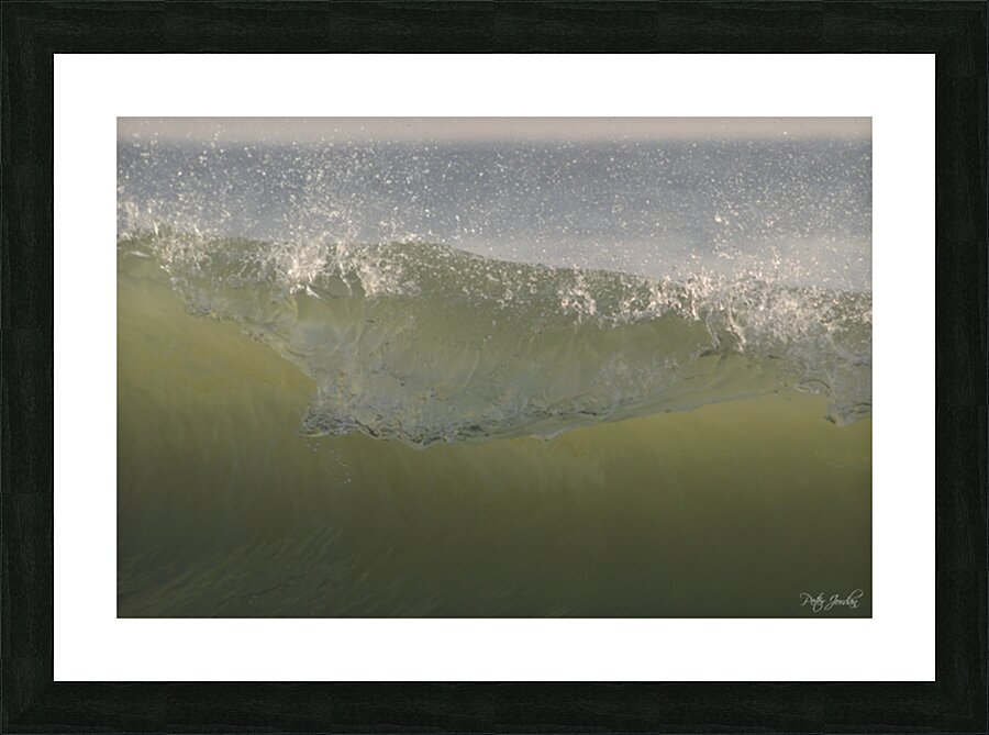 Wave Glass  36.24 Picture Frame print