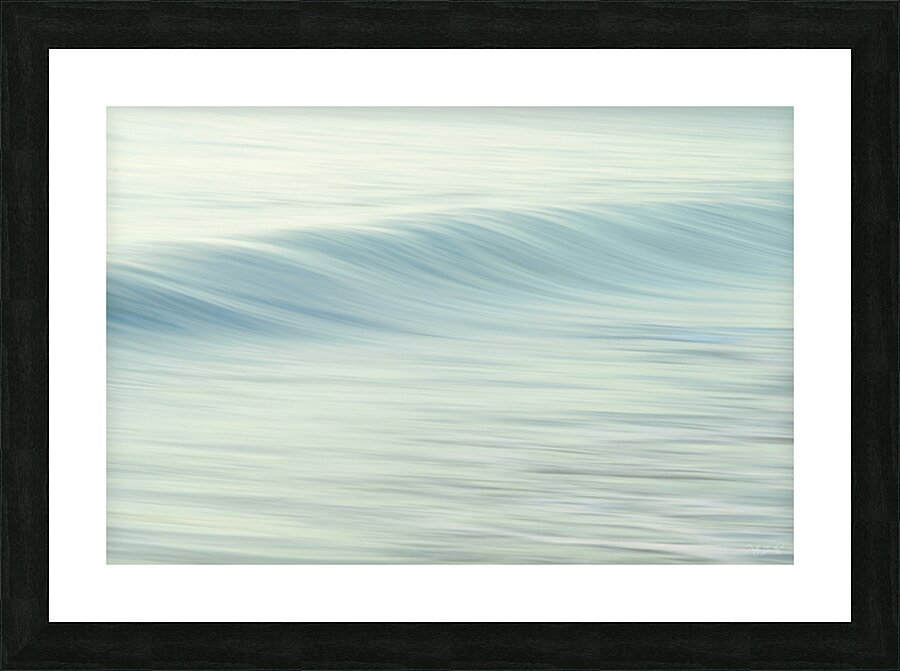 Blue Swell  48.32 Picture Frame print