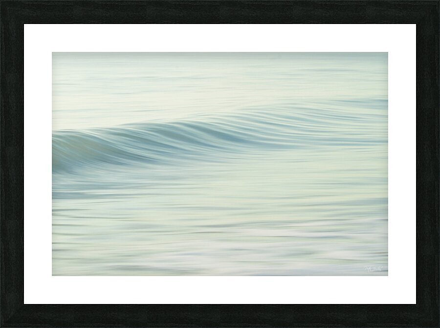 Blue Swell Three  48.32 Picture Frame print