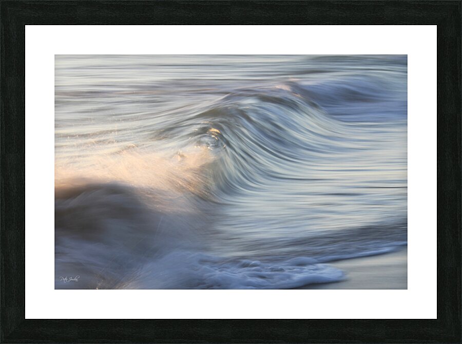 Blue Swell with Splash  72.48 Picture Frame print
