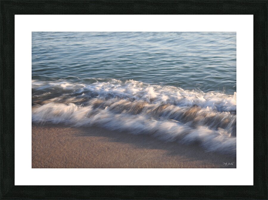 Brushed Waves  36.24 Picture Frame print