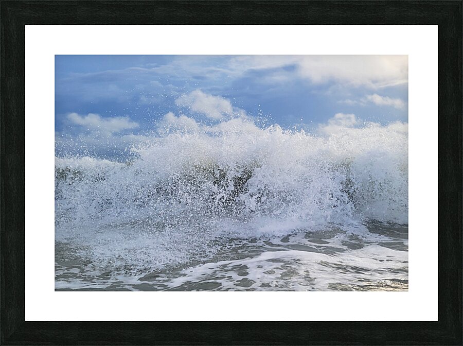 Tumbling Wave Spray  48.32 Picture Frame print