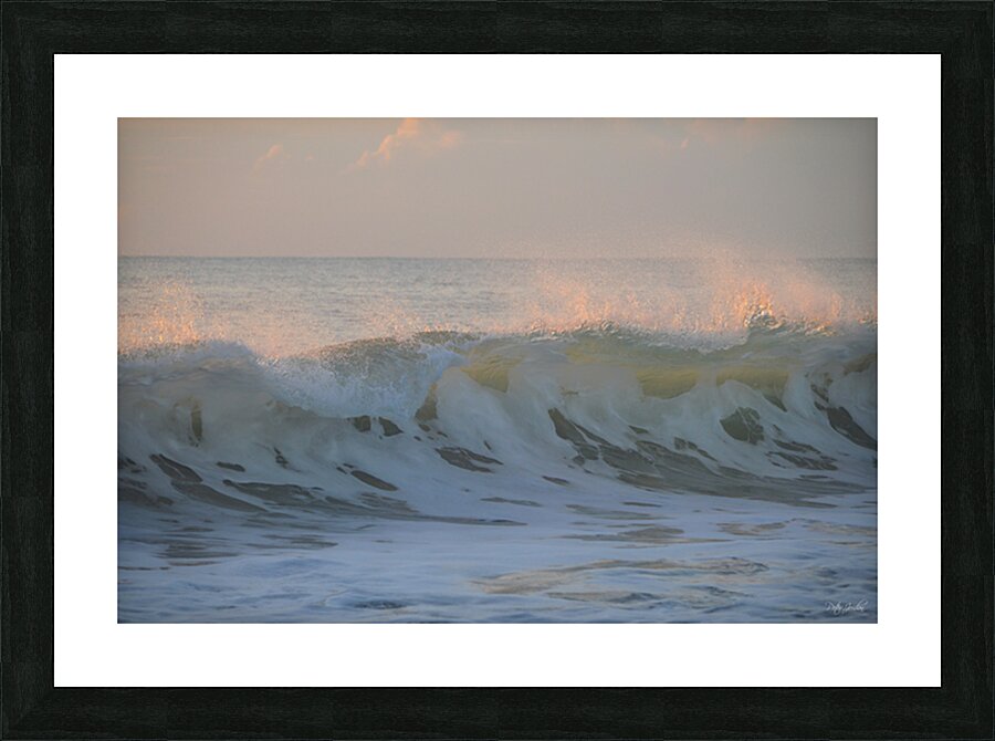Pink Dawn Wave Spray  48.32 Picture Frame print
