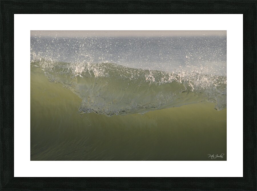 Wave Glass  48.32 Picture Frame print