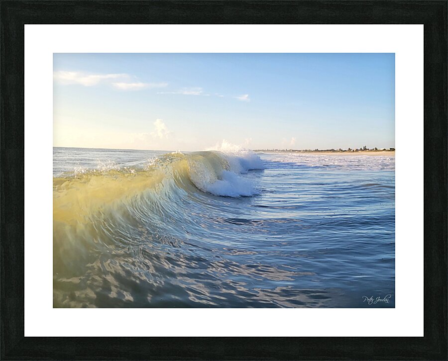 Translucent Wave  48.36 Picture Frame print