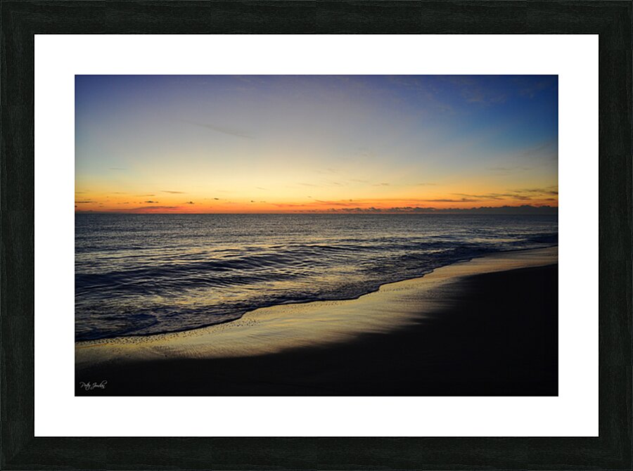 Blue Dawn  72.48 Picture Frame print