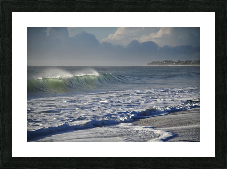 Incoming Spray  48.32 Picture Frame print