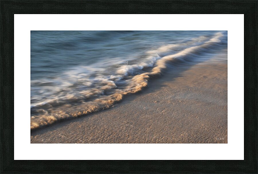 Waves in the Sand  72.41 Picture Frame print