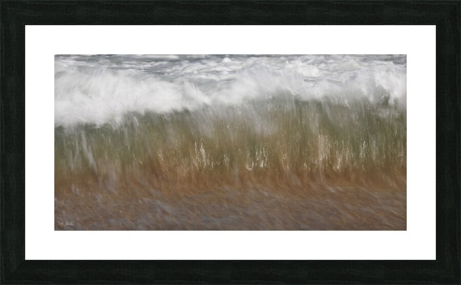 Green Florets 60.30 Picture Frame print