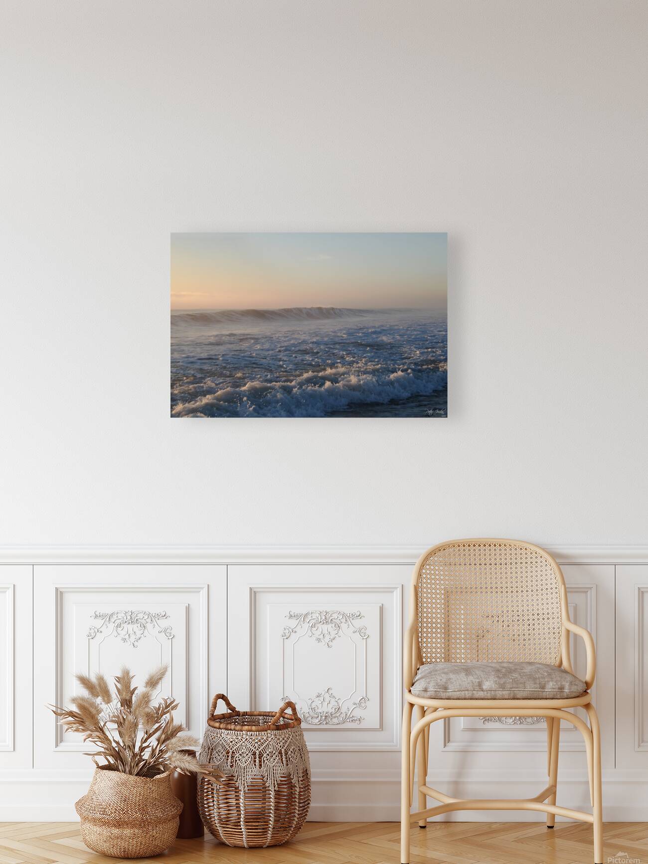 Pink Morning Wave  36.22 Reproduction