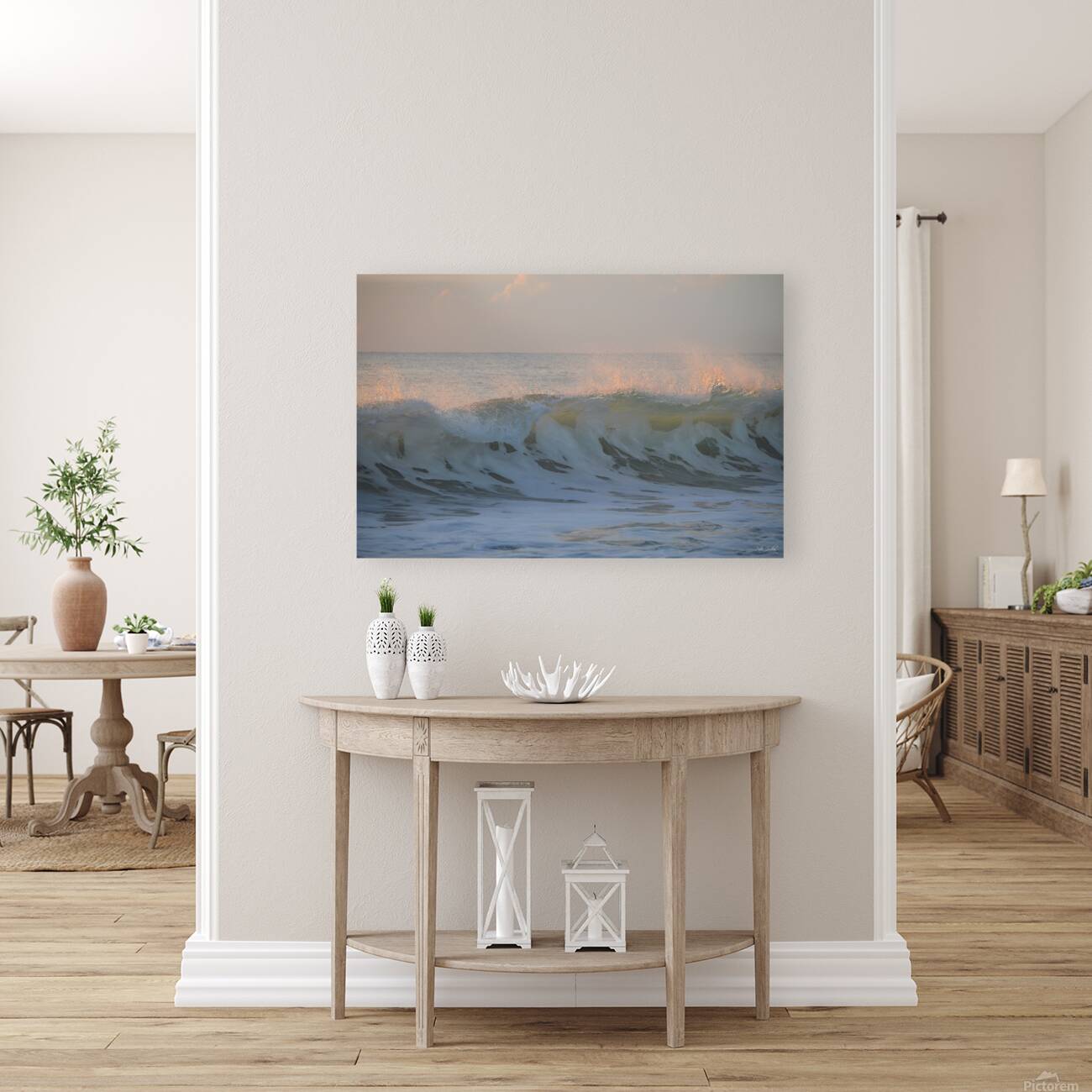 Pink Dawn Wave Spray  36.24 Reproduction