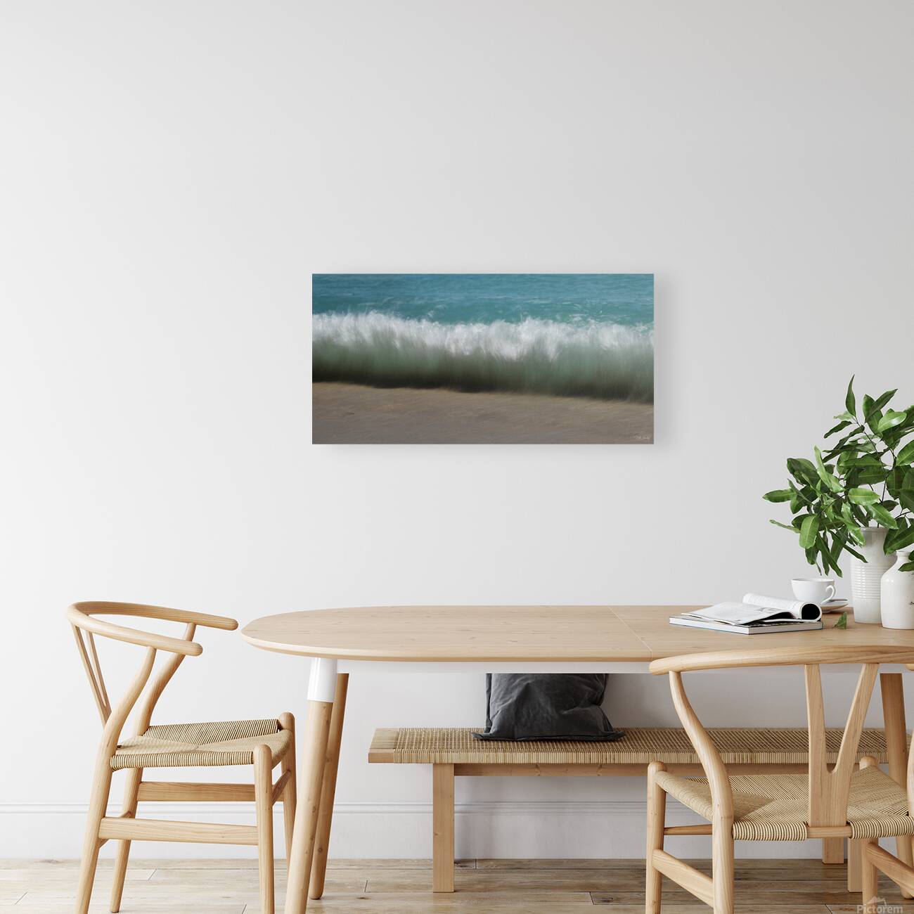 Aquamarine Florets 44.22 Reproduction