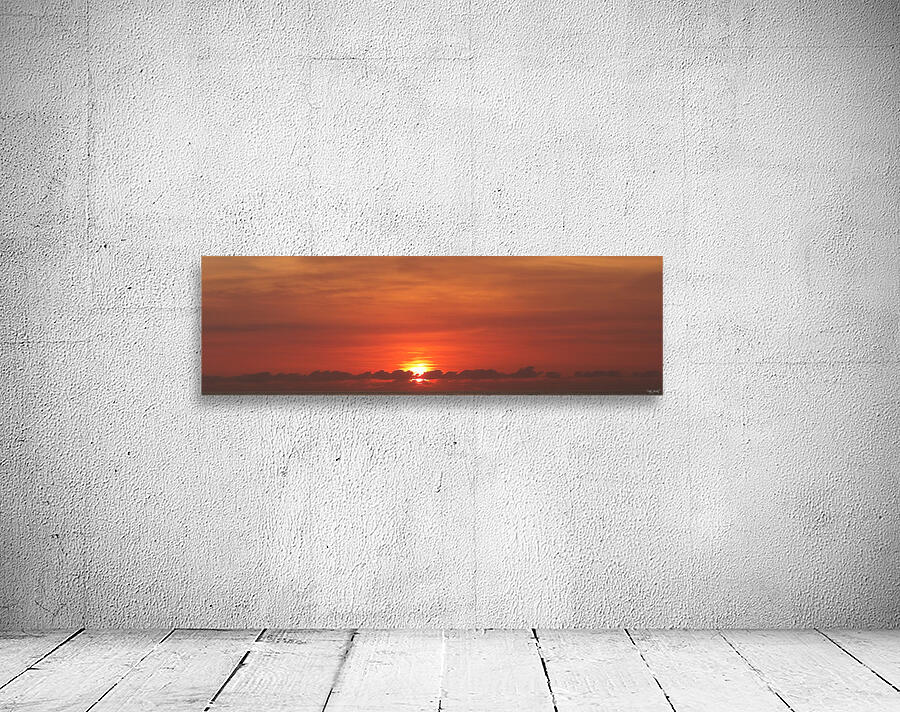 Red Dawn with Clouds  60.18 Wall Preview