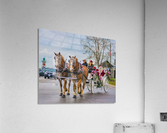 Santa Vists Port Dover. Acrylic Print
