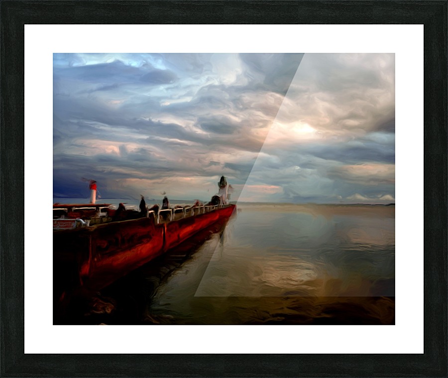 Painted. Picture Frame print