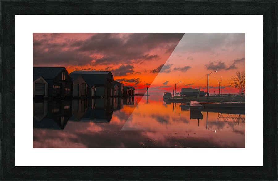 before sun up. Picture Frame print