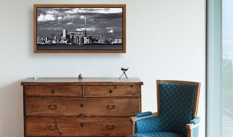 Toronto skyline. Reproduction