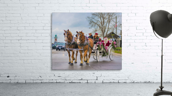 Santa Vists Port Dover. Wall Preview