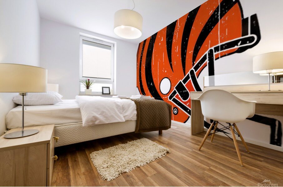Cincinnati Bengals 2 Mural print
