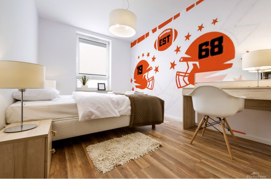 Cincinnati Bengals 22 Mural print