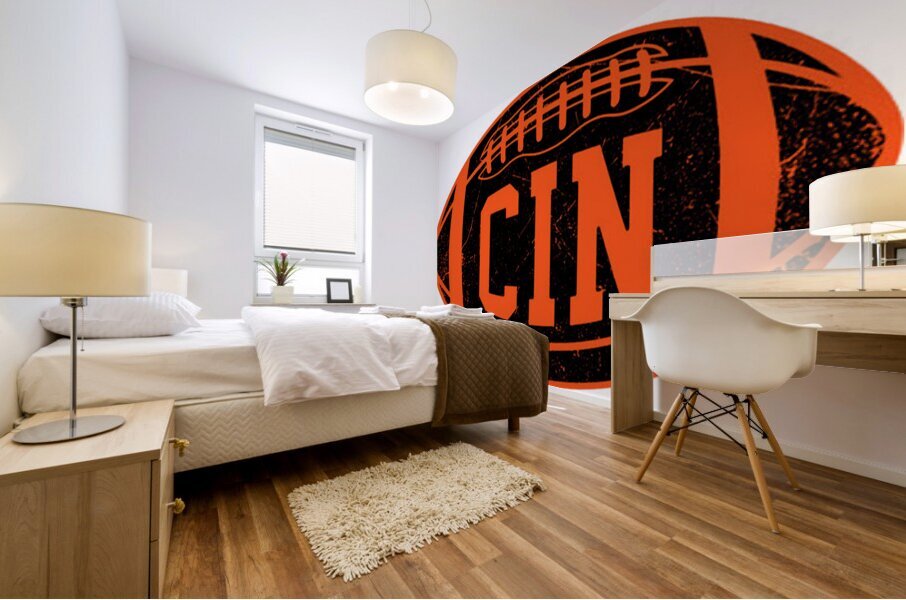 Cincinnati Bengals 25 Mural print
